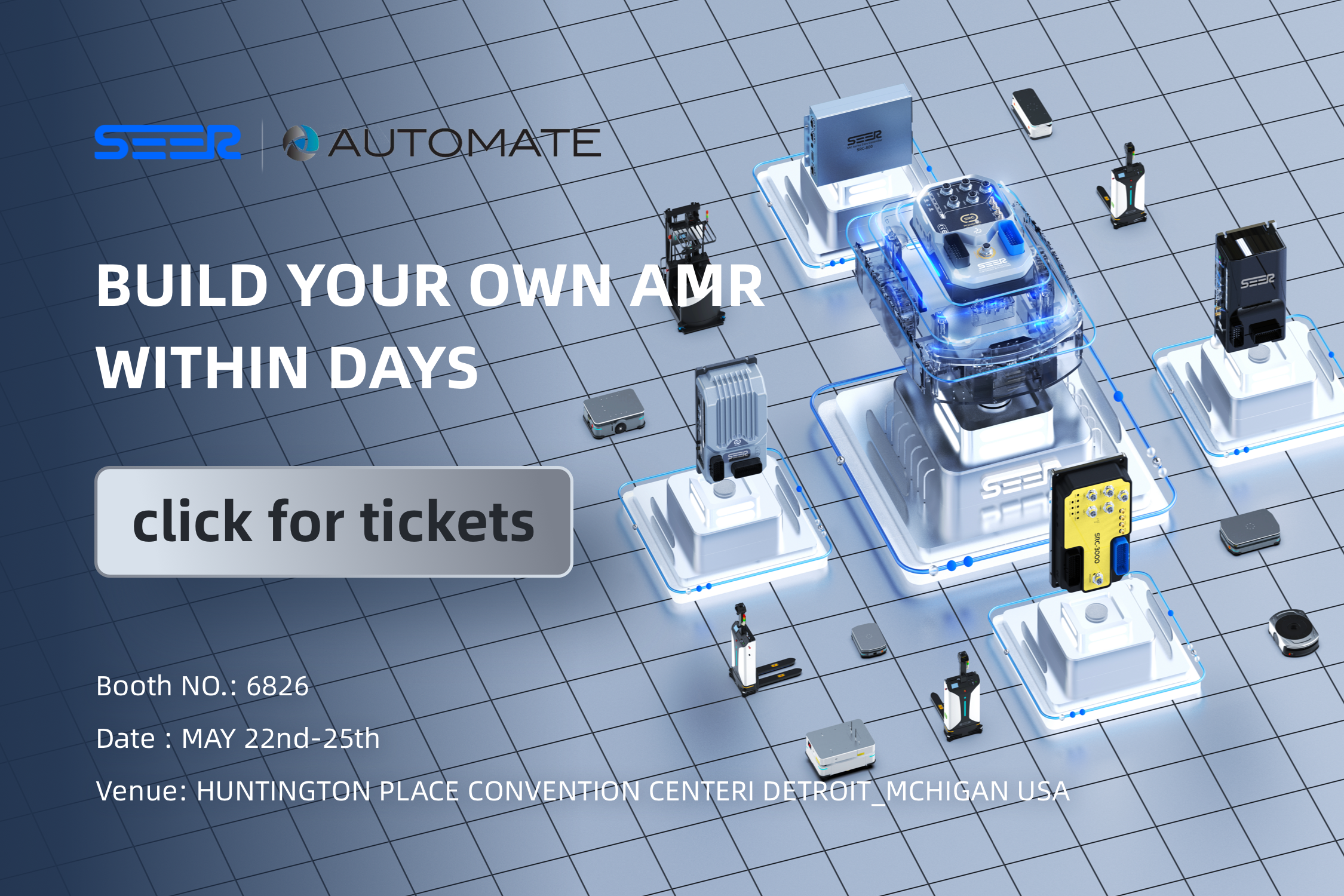 SEER IN USA MEET US AT AUTOMATE 2023