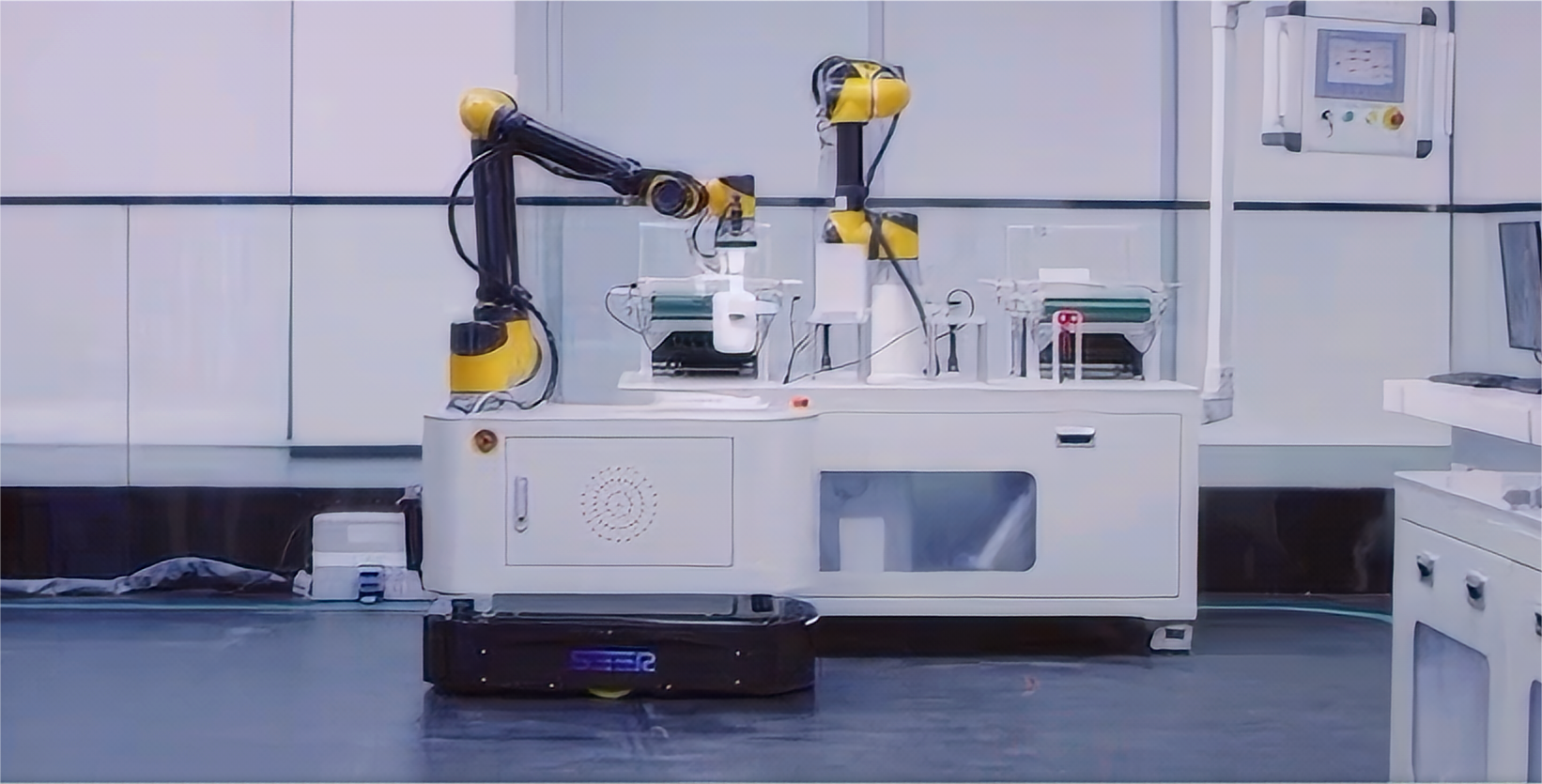 SEER Robotics + gathers intelligent manufacturing to create a digital exhibition hall of Siemens