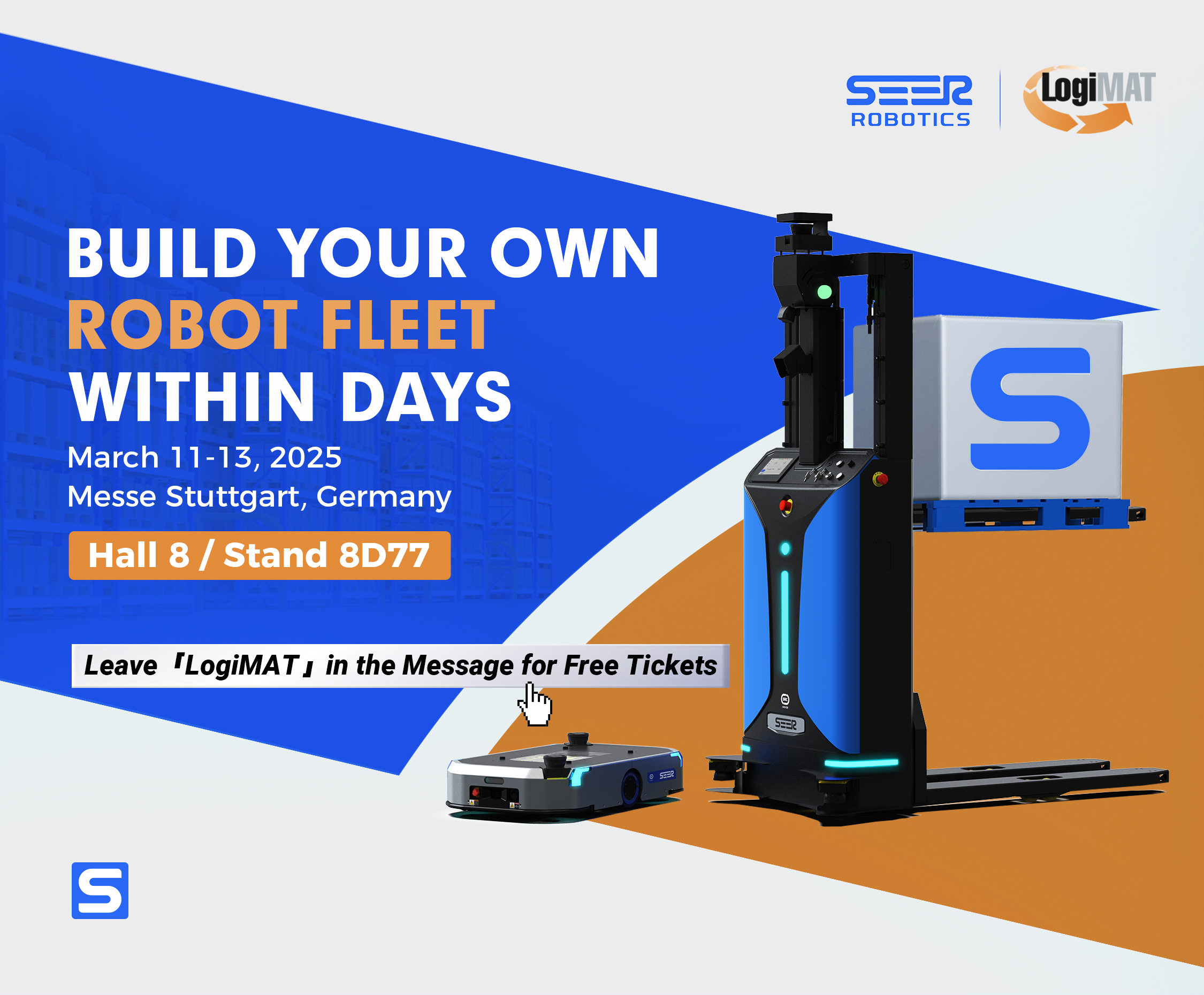 SEER ROBOTICS WILL BE AT LOGIMAT 2025 IN GERMANY MEET US THERE 