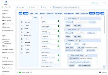 RDS: Robot Management System