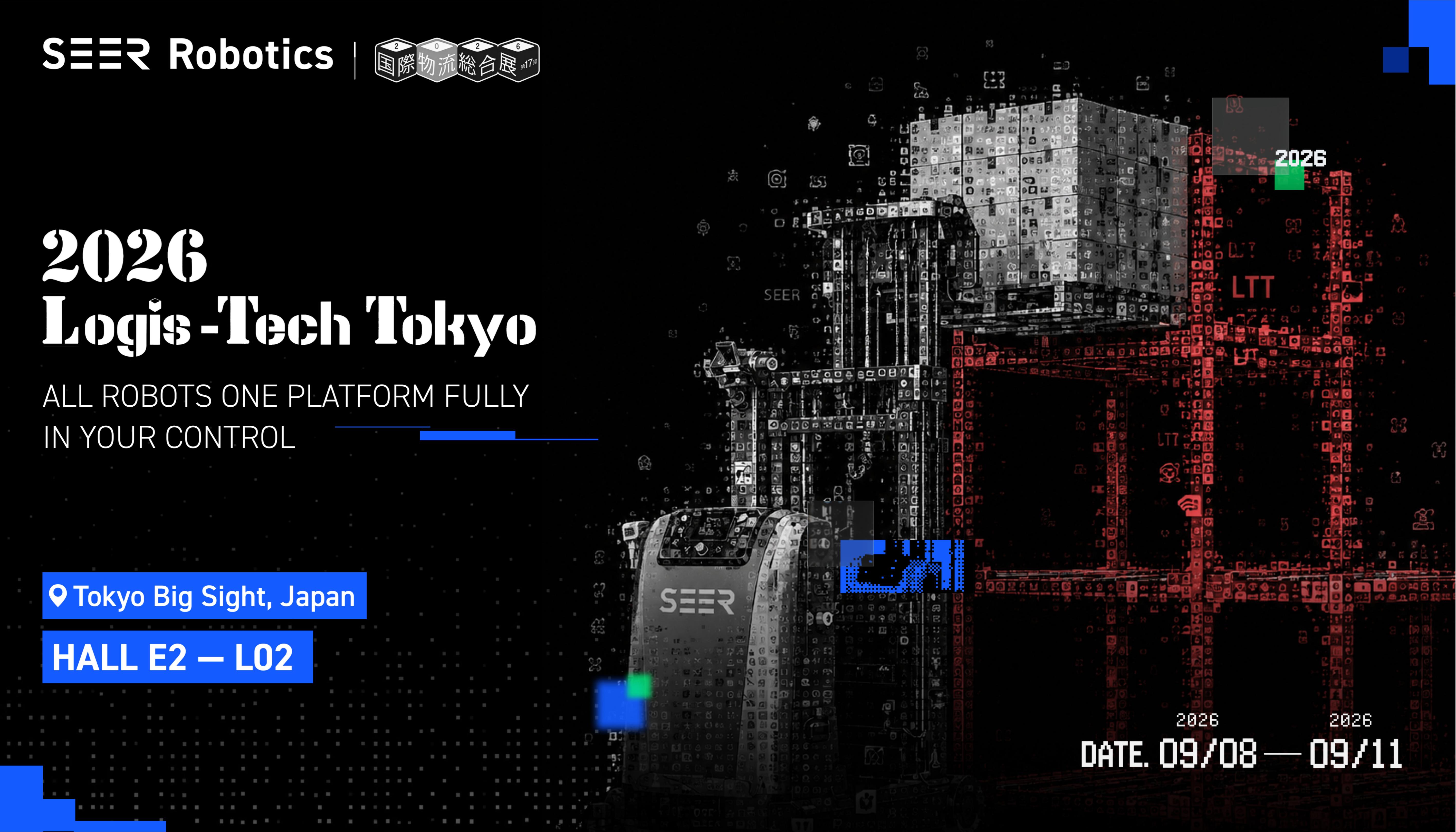 Exhibition Invitation | SEER Robotics Invites You to Meet at Logis-Tech Tokyo 2026