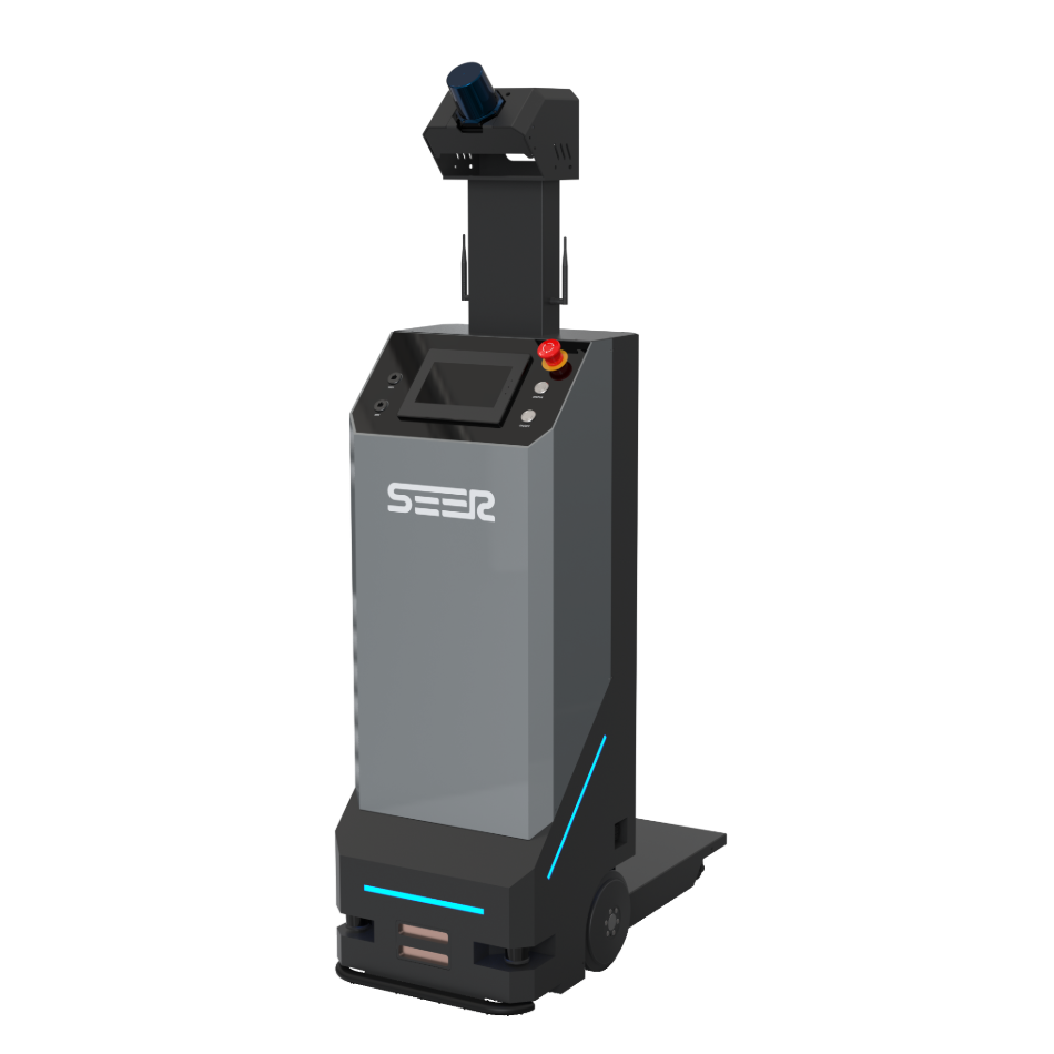 Single Fork Autonomous Forklift