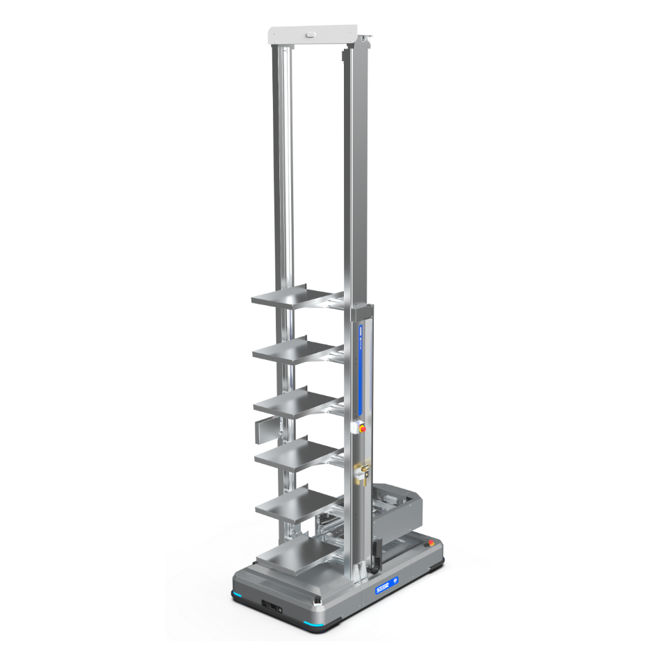 激光 SLAM 多层料箱机器人